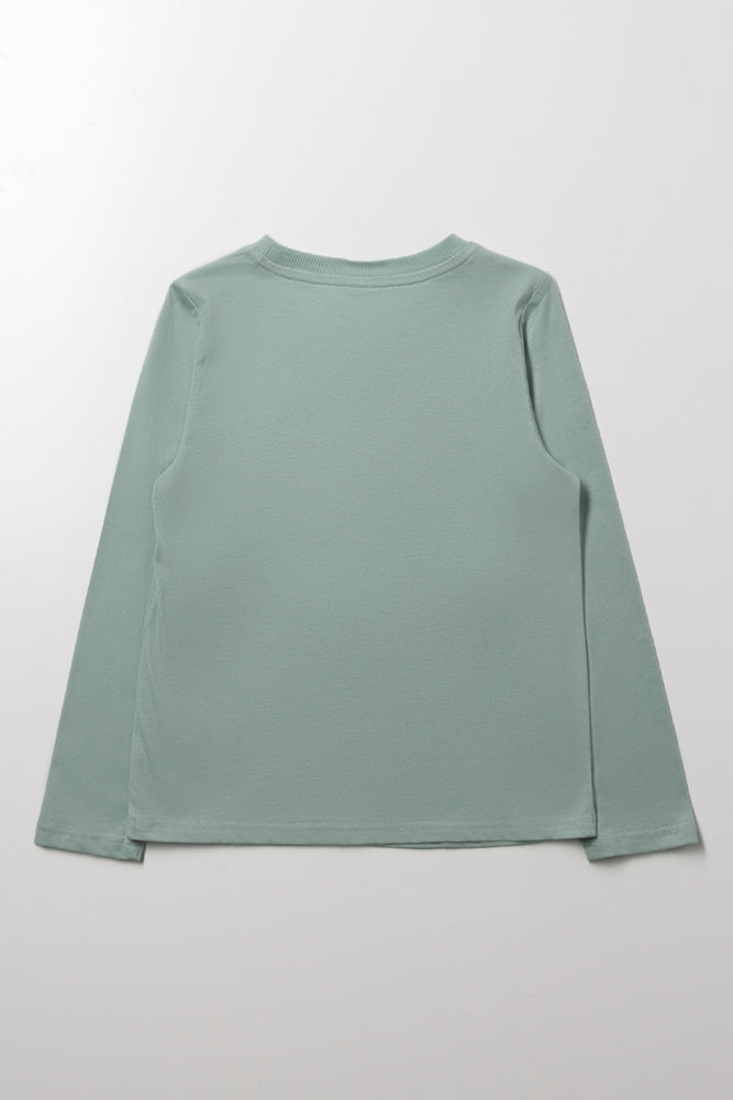 Long Sleeve T-Shirt Green (2)