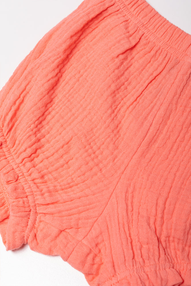 Strappy Shorts Set Pink (2)