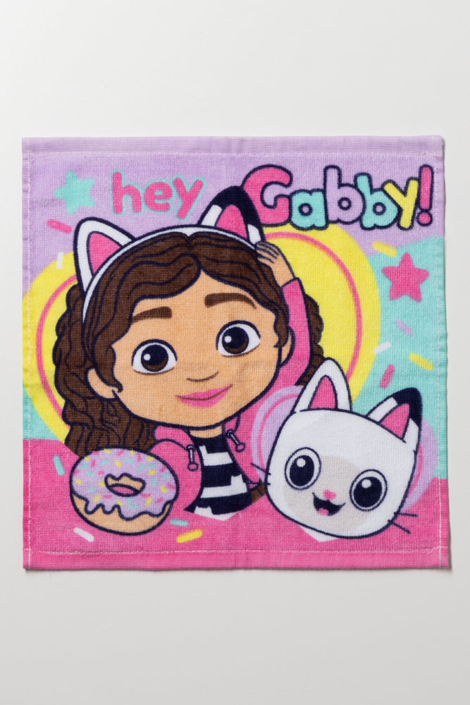 Gabby's Dollhouse Face Cloth Multicolour