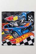 Hot Wheels Face Cloth Black