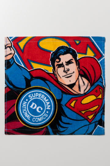 Superman Face Cloth Blue