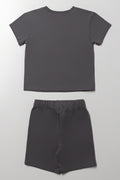 Lion King  Shorts Set Dark Grey (3)