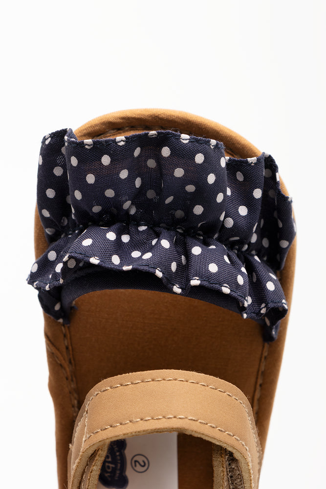 Frill Sandals Black And Natural (4)