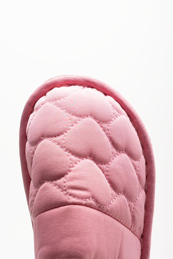 Quilted Slippers Pink (4)