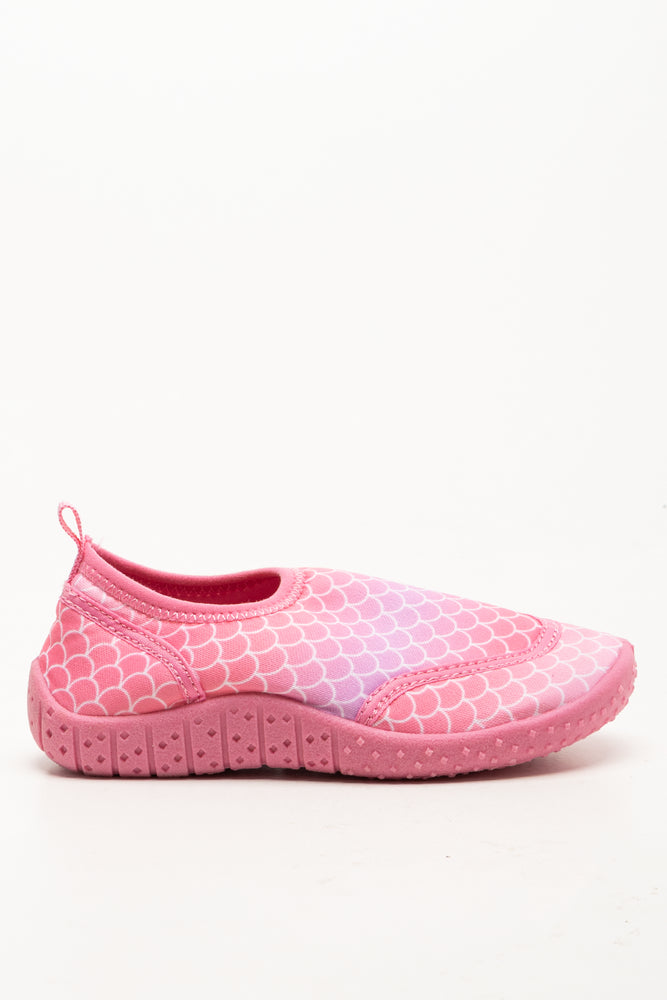 Mermaid Aqua Socks Pink