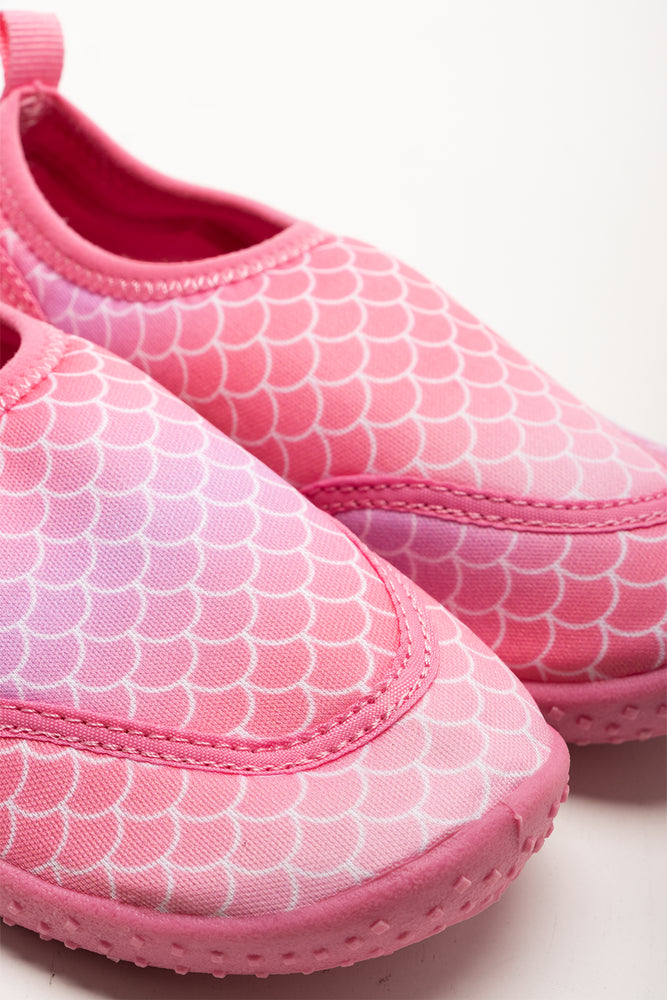 Mermaid Aqua Socks Pink (2)