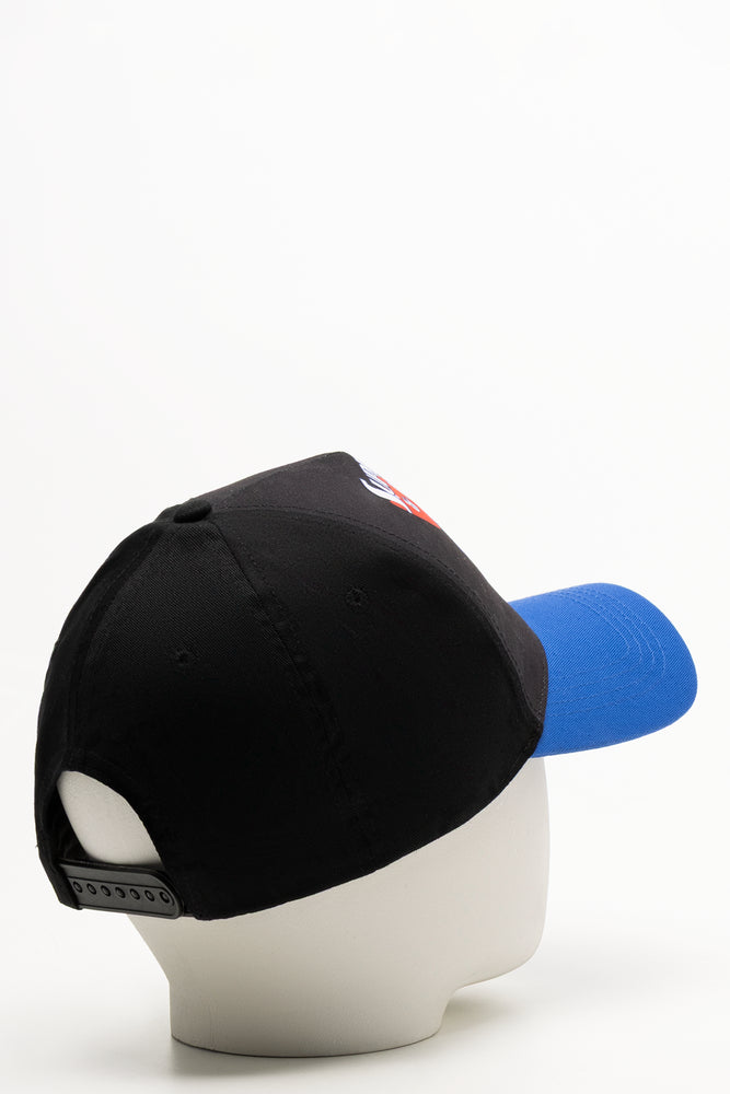Superman Peak Cap Black