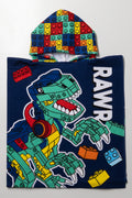 Hooded Dinosaur Towel
