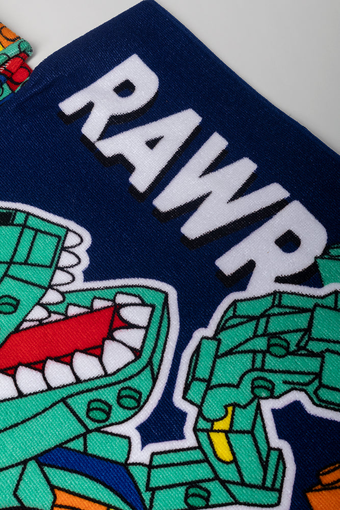 Hooded Dinosaur Towel (1)