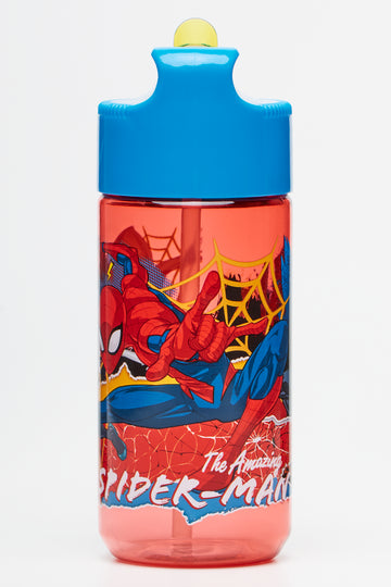 Spider-Man Hydro Bottle 430ml Red