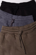 3 Pack Trackpants Black, Charcoal, Khaki (1)