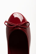 Patent Pumps Burgundy (4)