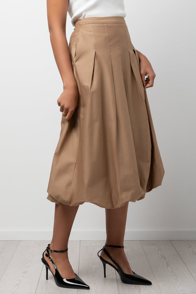 Bubble Skirt Tan (1)