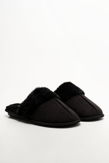 Seam Slipper Black