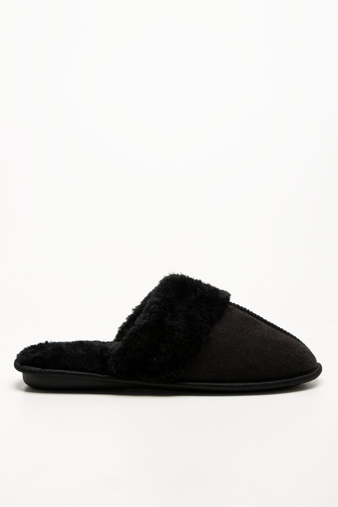 Seam Slipper Black (1)