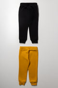 Batman 2 Pack Trackpants Black And Yellow (2)