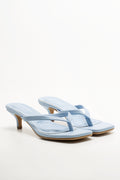 Thong Heels Light Blue