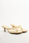 Thong Heels Yellow