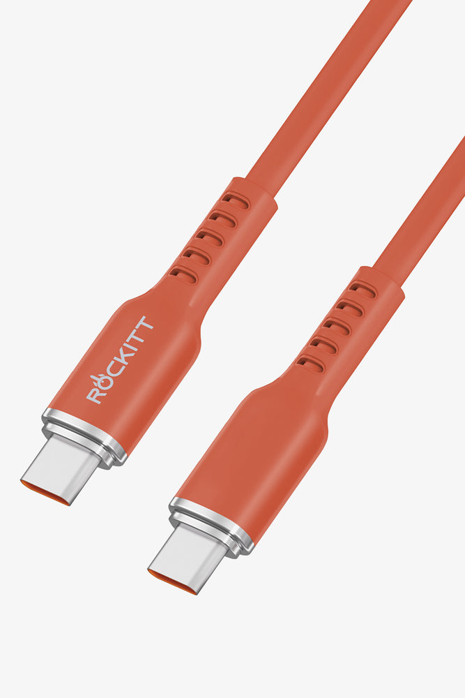 Rockitt Super Fast Charge 60W C-C Orange