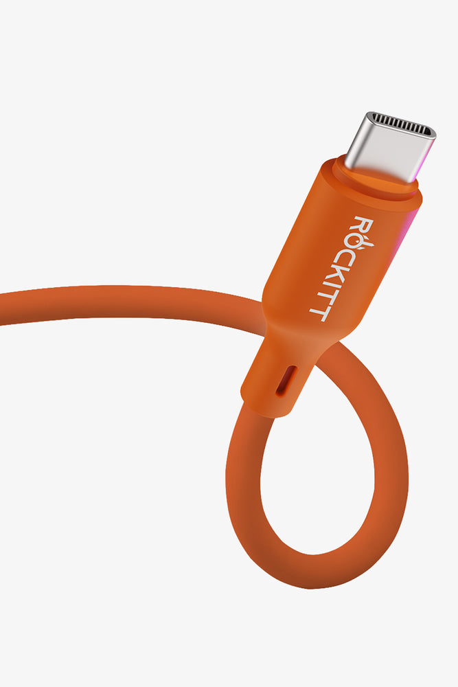 Rockitt Super Fast Charge 60W C-C Orange (3)
