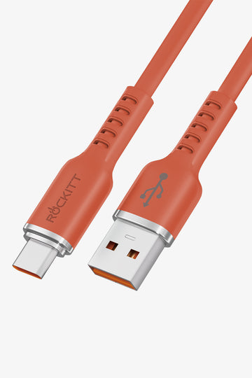 Rockitt Fast Charge 2.4A Silicone Orange