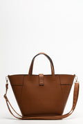 Mini Tote Handbag Tan (2)