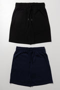 2 Pack Shorts Black And Navy