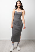 Strappy Bodycon Dress Dark Grey