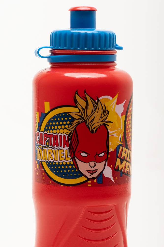 Avengers Sports Bottle 430Ml Red (1)