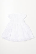 Flower Tulle Dress White (2)