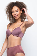 2 Pack T-Shirt Bras Black And Mocha (1)