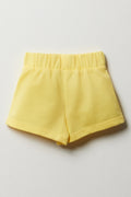 Knit Shorts Yellow (2)