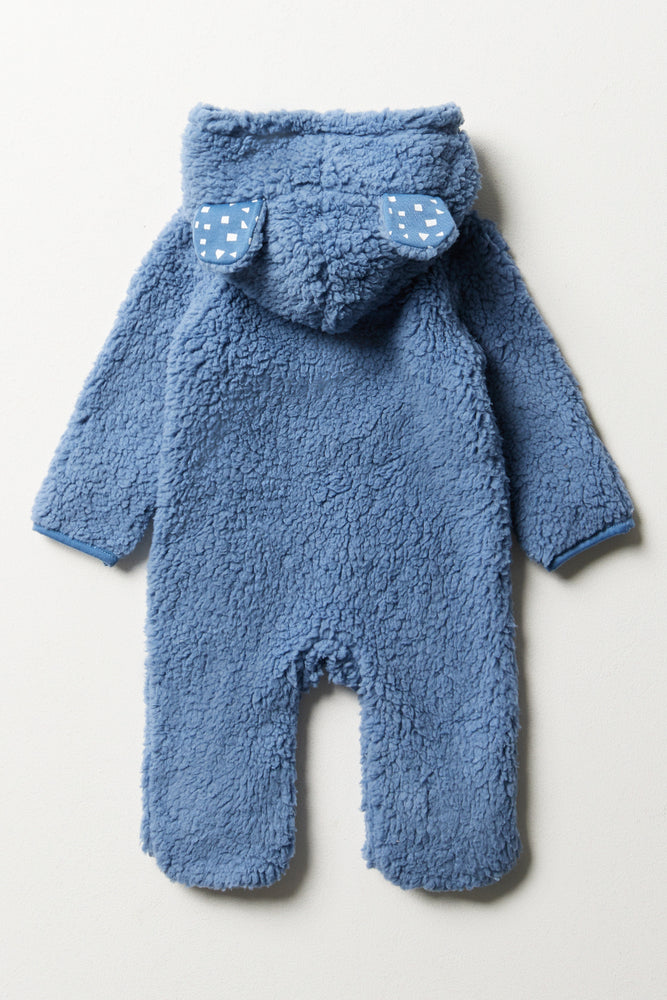 Sherpa Babygrow Blue (2)