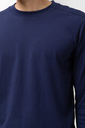 Long Sleeve T-Shirt Navy (3)