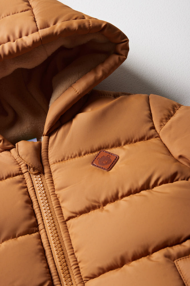 Puffer Jacket Brown