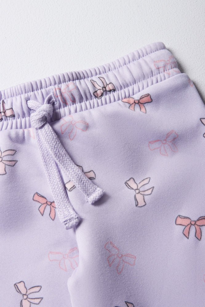 3 Pack Trackpants Grey, Lilac & Peach (2)