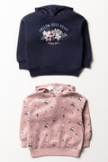 2 Pack Tracktops Navy And Pink