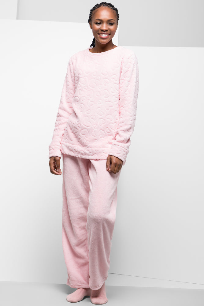 Fleece Pyjamas Pink