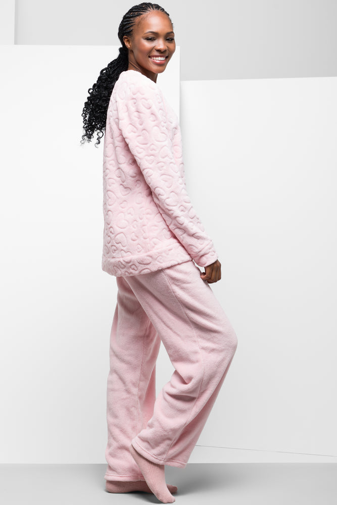 Fleece Pyjamas Pink