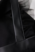 Fit and Flare Dress Black (1)