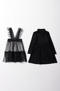 Fit and Flare Dress Black (3)