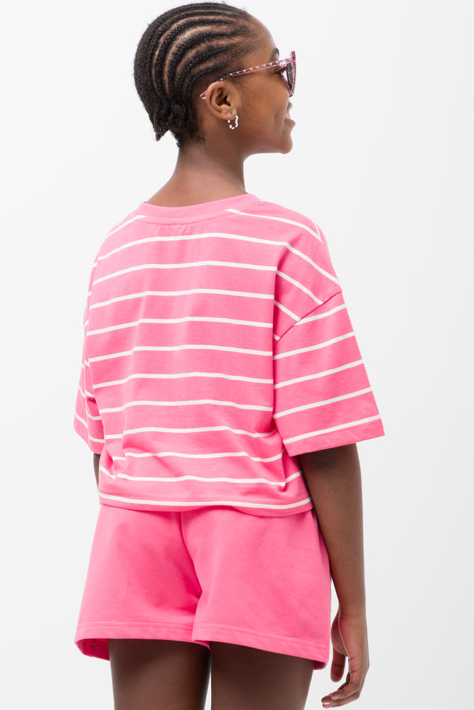 Boxy T-Shirt Pink (2)