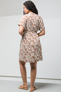 Shift Dress Brown (2)