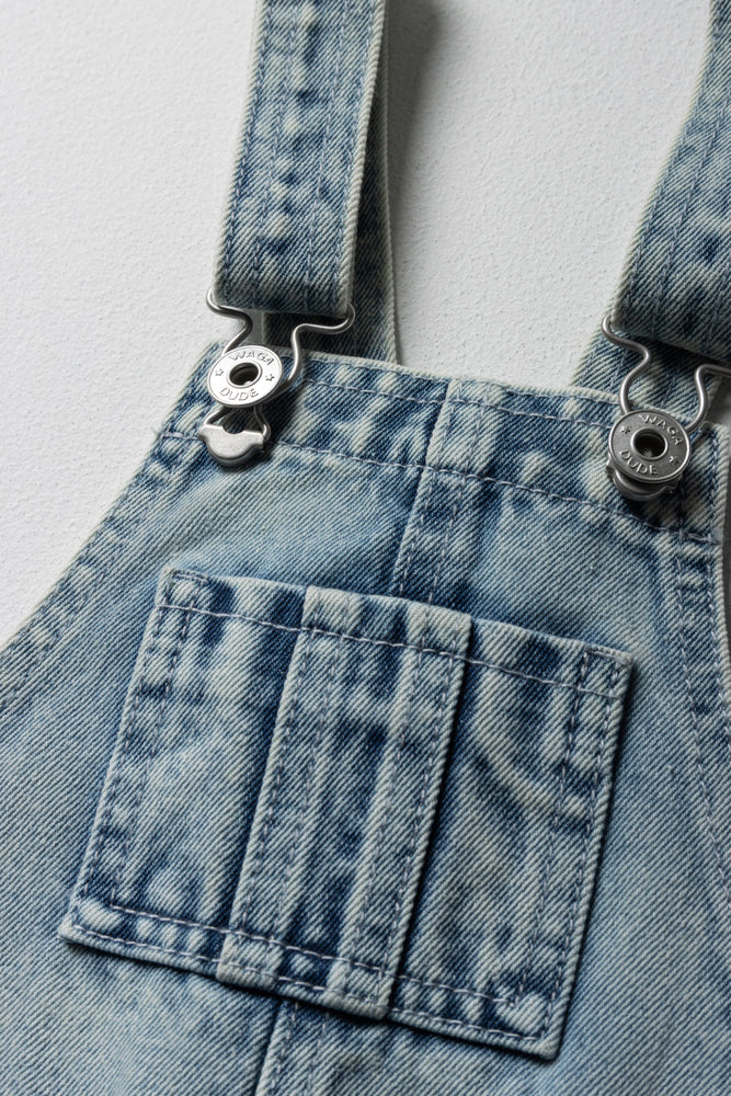 Denim Dungaree Light Blue