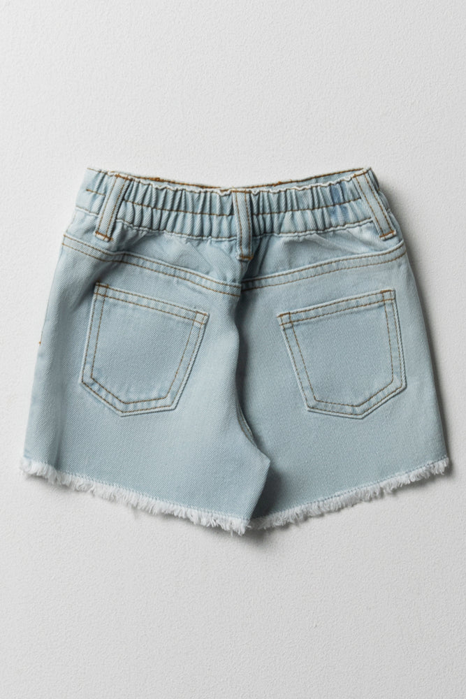 Peppa Pig Denim Shorts Light Blue (2)