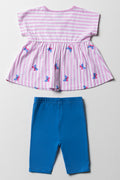 Top And Leggings Set Pink And Blue (3)