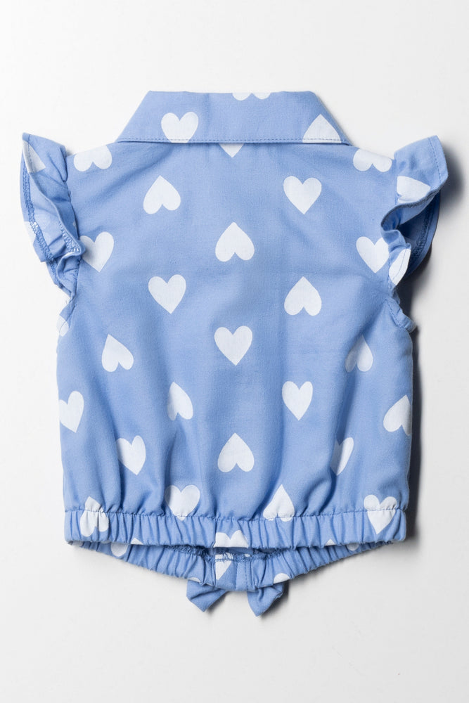 Front Tie Top Blue (2)