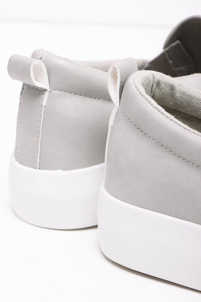 Slip On Sneaker Silver (3)