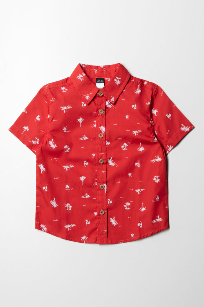 Tropical Shirt Coral