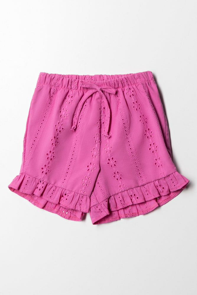 Anglaise Shorts Pink